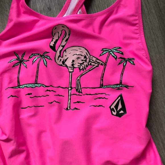 Volcom• Fresh Ink One Piece Electric Pink - Picture 6 of 13